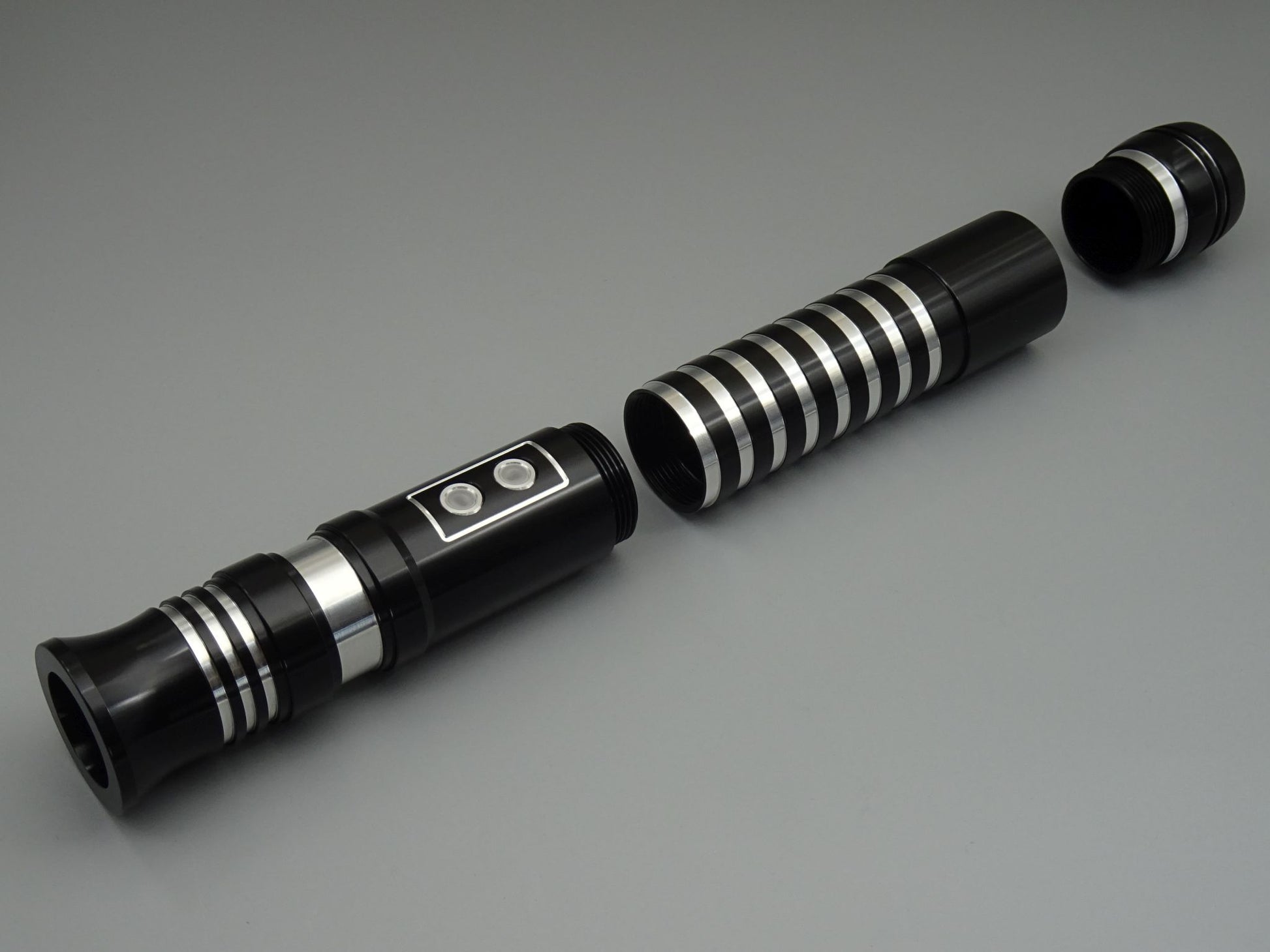 Patronus Darkside Lichtschwert Lightsaber empty hilt without electronics