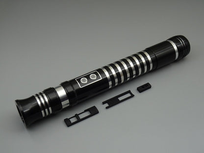 Patronus Darkside Lichtschwert Lightsaber empty hilt without electronics