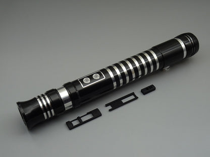 Patronus Darkside Lichtschwert Lightsaber empty hilt without electronics